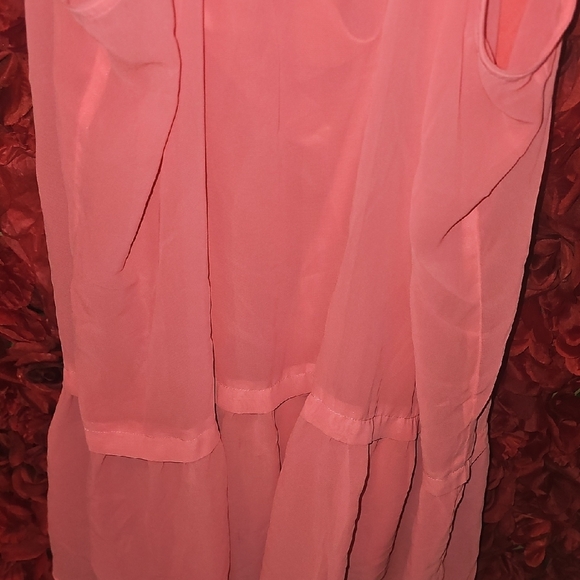 American Eagle Outfitters NWOT Women's Salmon Layered Sundress Size XLarge - Picture 7 of 7